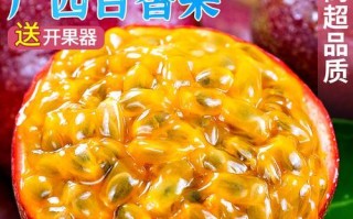 百香果，酸甜可口的热带美食（品尝热带水果，让味蕾沉浸在香气和美味中）