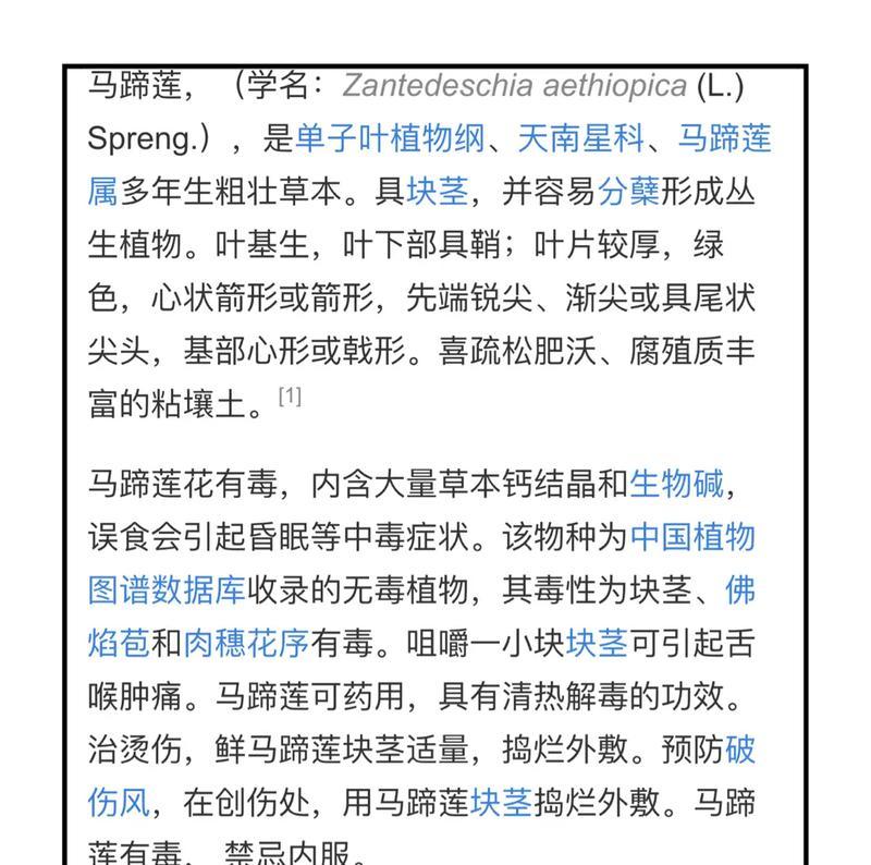马蹄莲的养殖方法和注意事项（打造美丽水生花园，马蹄莲是不可少的！）-第2张图片-绿意生活